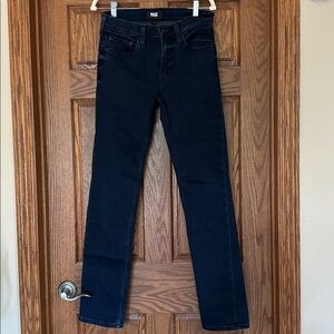 PAIGE Men's Dark Wash Blue Jeans - Classic Straight